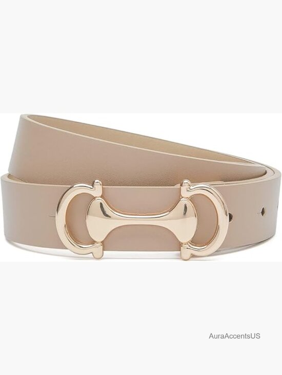 Skinny Waist Belt with Gold Buckle for Jeans Dresses main image 7